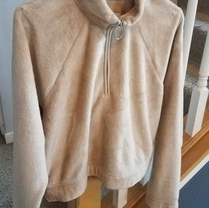 Hollister velour sweatshirt